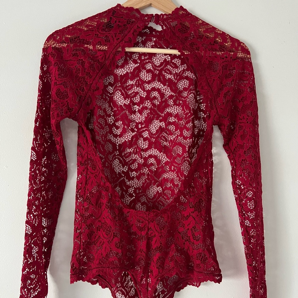 Victoria’s Secret lace bodysuit